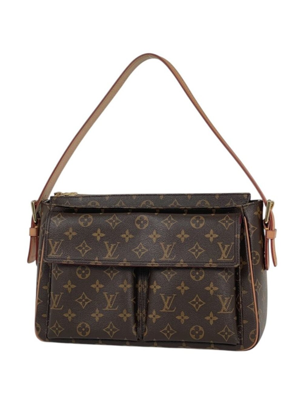 Louis Vuitton GM Shoulder Bag Monogram Brown